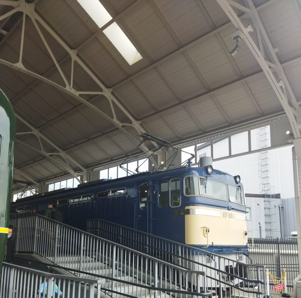 京都鉄道博物館　トワイライトプラザの展示