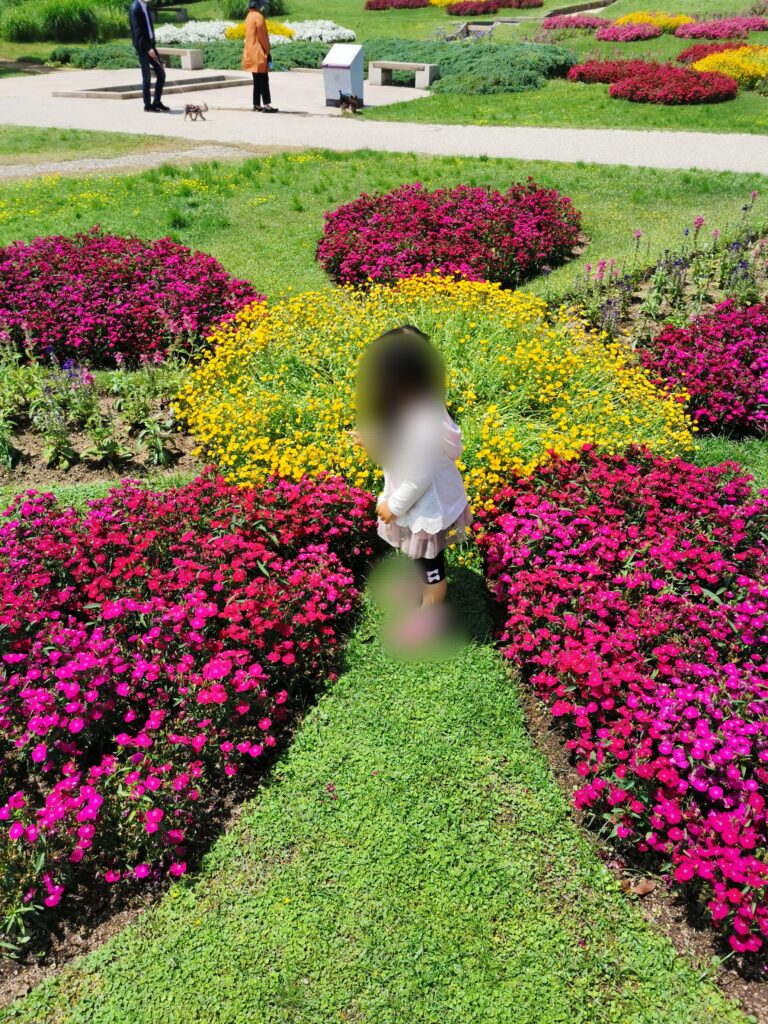国営明石海峡公園の花壇