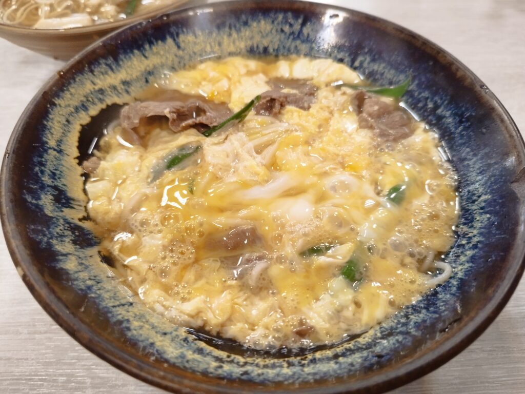 総本家 更科の肉そば（温蕎麦）