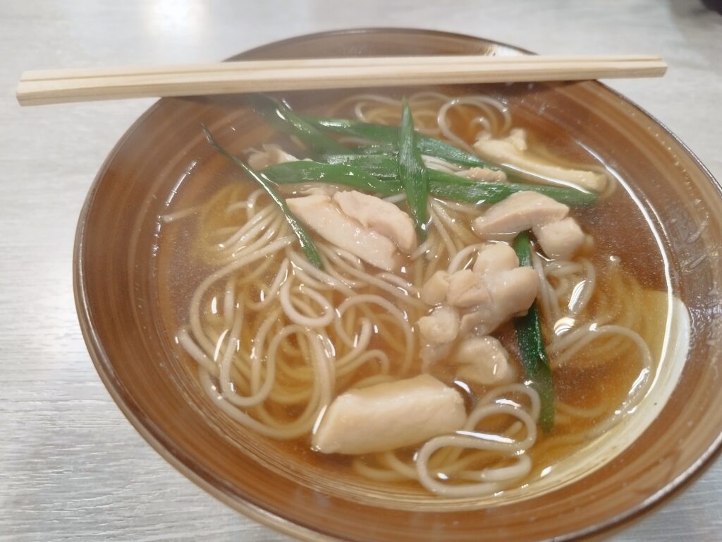 総本家 更科の鳥なんば（温蕎麦）