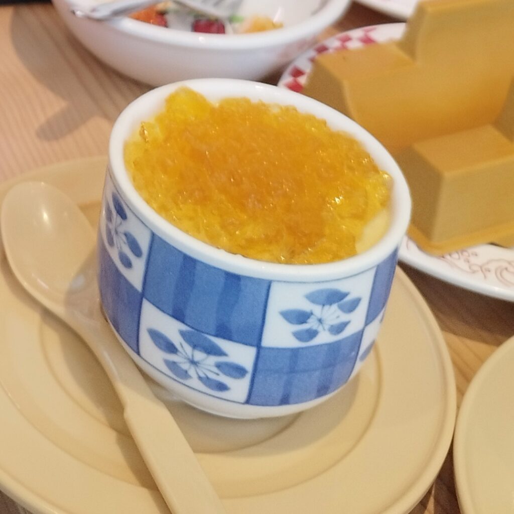 スシロー未来型万博店・冷製茶碗蒸し