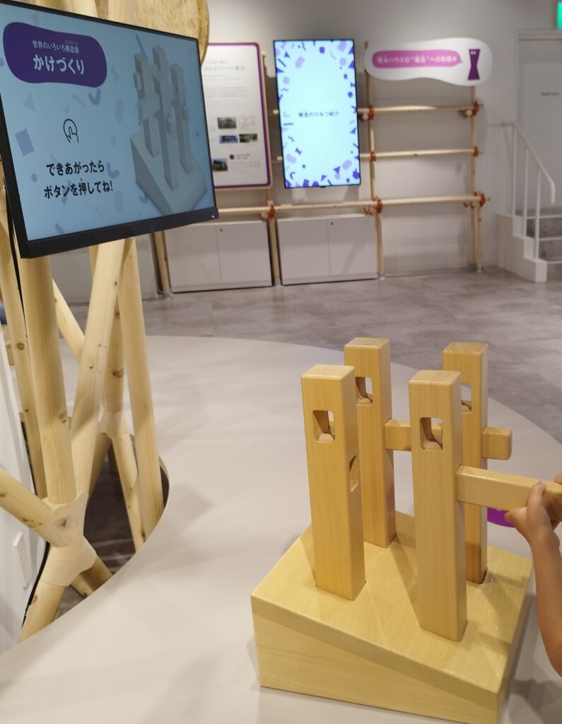 世界のいろいろ構造展「かけづくり」(構造ゾーン)