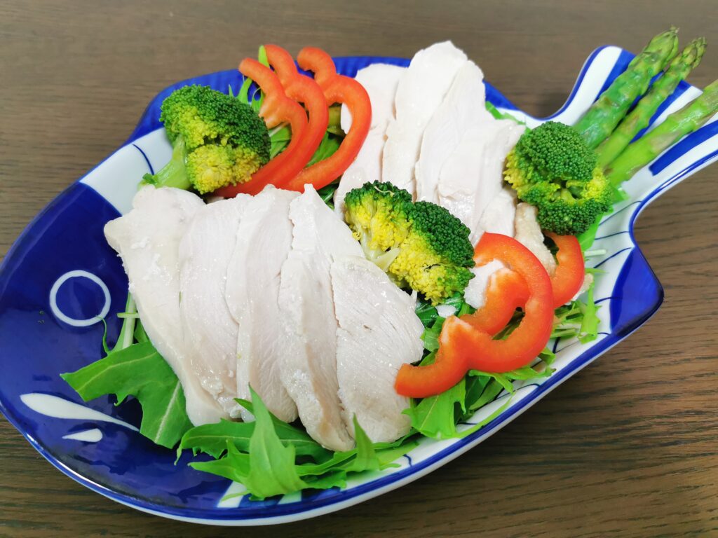 鶏ハムのサラダ