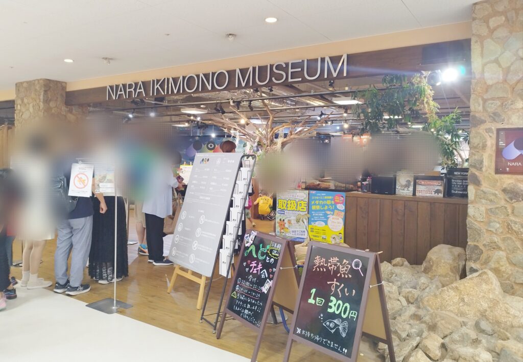 いきものミュージアムの入口