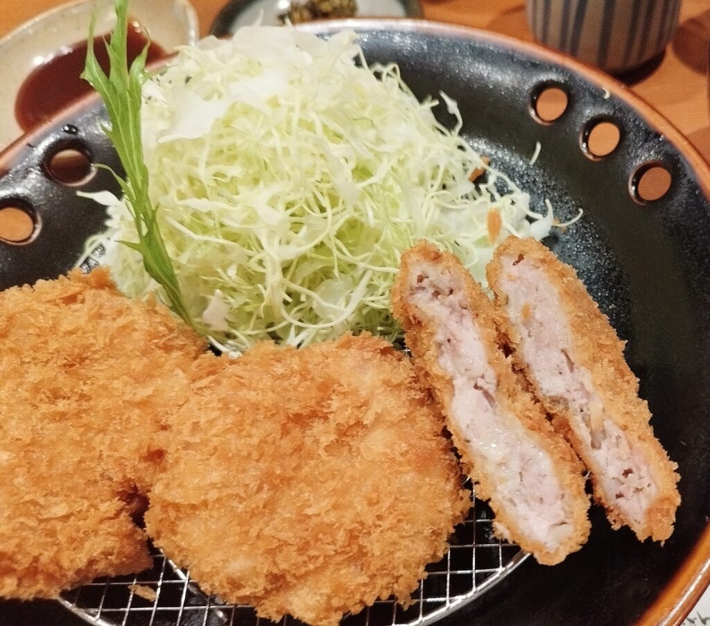 極みとんかつ かつ喜のヒレカツとミンチカツ